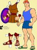 Hercules Paper Doll