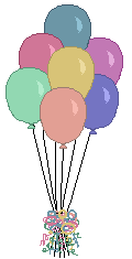 birthday balloons