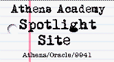 Athens Academy Spotlight Site Award