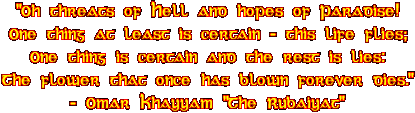 Omar Khayyam Quote 2