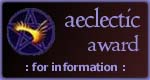 Aeclectic.Net's Aeclectic Award For Information