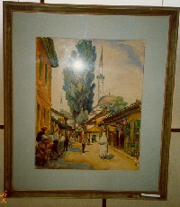 'Bravadziluk', akvarel, 48 x 38 cm, G. VUCETIC - SMIT