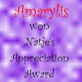 Thank you Natje!