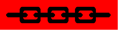 A Chain of seven links fesswise sable