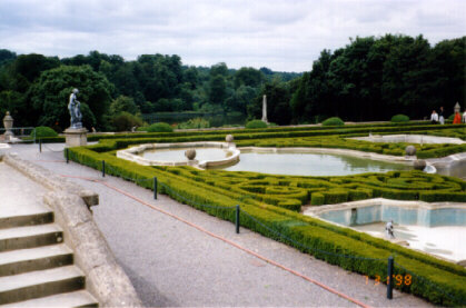 Blenheim Palace: Portion of the Maze Garden