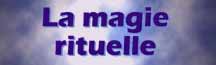 La magie rituelle