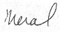 Meral 
signature