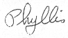 Phyllis 
signature