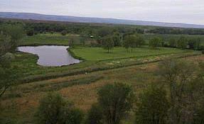 An overview of the grounds at Whitman Mission