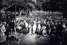 A typical revival in the 1800s.