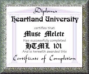 Heartland University Diploma