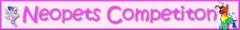 Neopet's Competition Banner - Pink