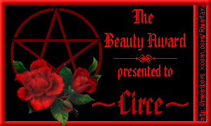 Kelly's Cauldron's Beauty Award