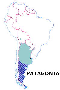 Patagonia map