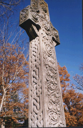 Celtic Cross tombstone