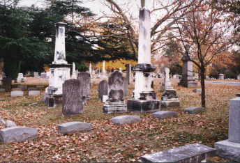 tombstones