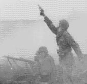 officer firing LP