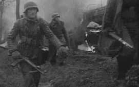 german soldiers with StG44 and Mauser Kar 98k
