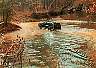 Ron stalled out in the creek