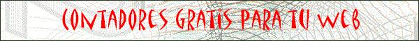 CONTADORES GRATUITOS PARA TU WEB