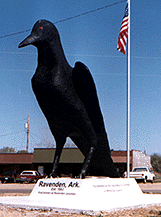 raven statue