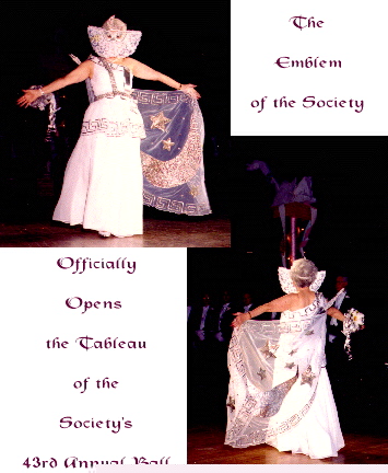 Mardi Gras Emblem, Diana, Goddess of Chase