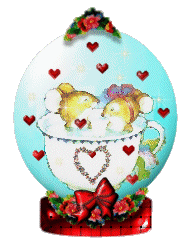 mice in a globe