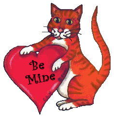 valentine cat