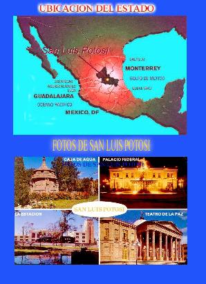  UBICACION DE SAN LUIS POTOSI,S.L.P. 
