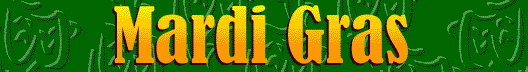 Mardi Gras banner