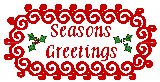 SEASONS GREETINGS SIGN