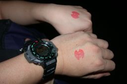 Stamps on our hands