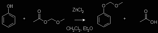 Protecting of phenolic hydroxyl group
