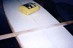 [sanding bottom]