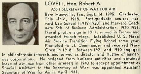 sec. of war for air