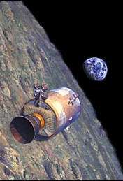 Painting by Alan Bean