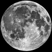 The craters on the moon are what make up the 
