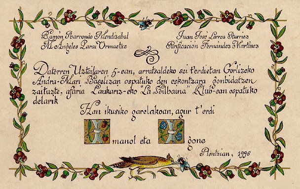 Invitacion de Boda 1