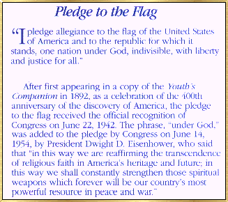 Pledge to the Flag
