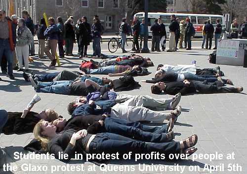GlaxoSmithKline Protest 