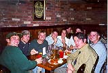 on bar tour, I was damn drunk