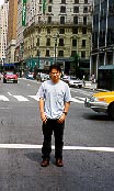 at Mahattan on the day arriving from Korea