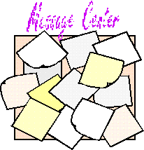 messages on bulletin board