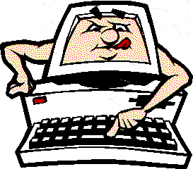 caricature of computer