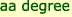 AA Degree