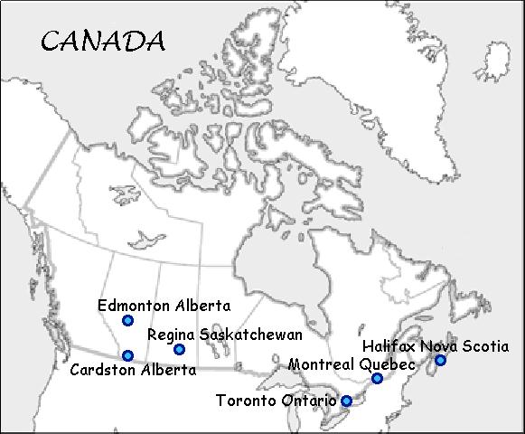 Temples of Canada