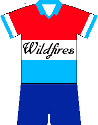 Southern Whitlam Wildfires Jersey.