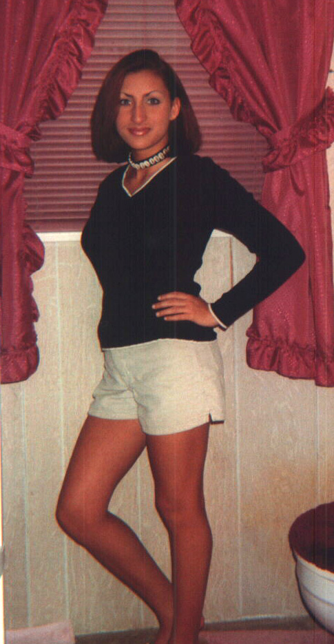 Chanell in bathroom
