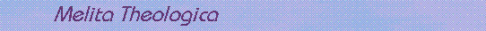 Melita Theologica