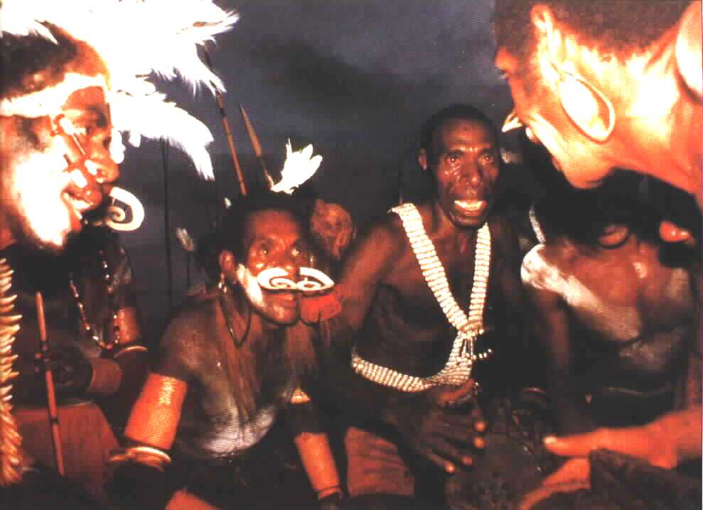 Asmat dancer